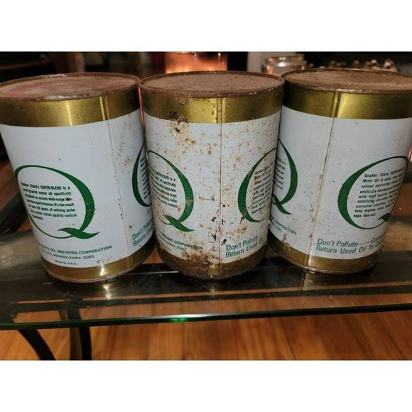 Vintage Oil  Quaker State Super Blend Motor Oil - Picture 4 of 4